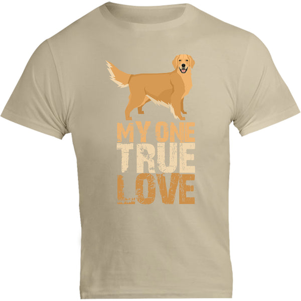 My One True Love Golden Retriever - Unisex Tee - Graphic Tees Australia
