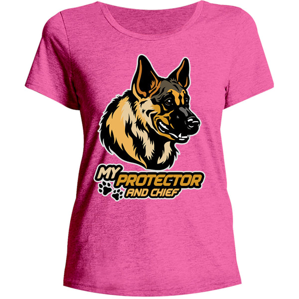 My Protector And Chief - Ladies Relaxed Fit Tee - Graphic Tees Australia