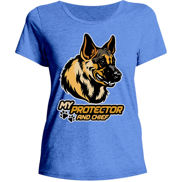 My Protector And Chief - Ladies Relaxed Fit Tee - Graphic Tees Australia