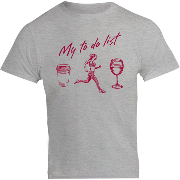 My To Do List - Unisex Tee - Plus Size