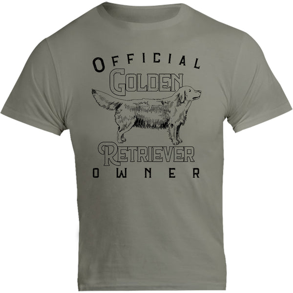 Official Golden Retriever Owner - Unisex Tee - Graphic Tees Australia