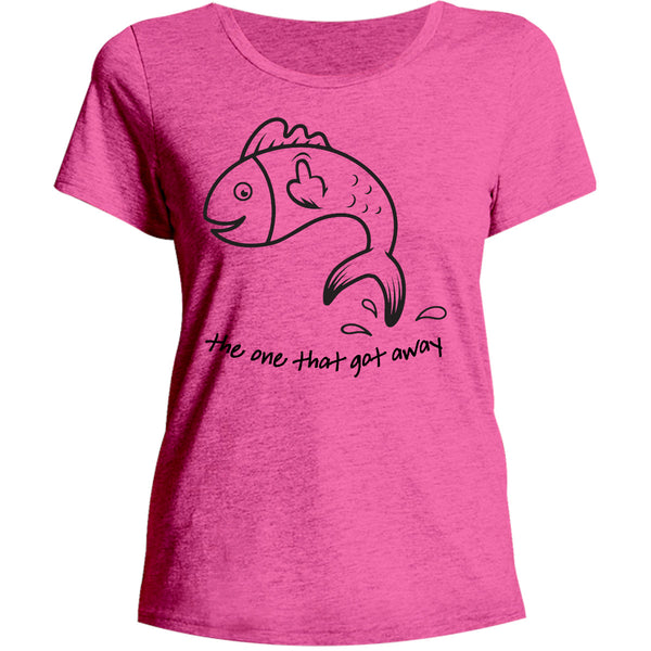One That Got Away - Ladies Relaxed Fit Tee - Graphic Tees Australia