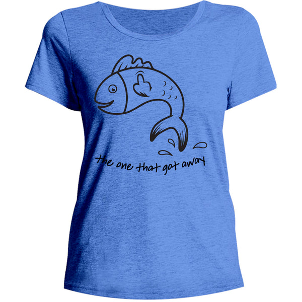 One That Got Away - Ladies Relaxed Fit Tee - Graphic Tees Australia