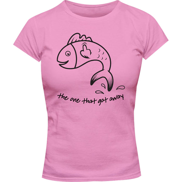 One That Got Away - Ladies Slim Fit Tee - Graphic Tees Australia