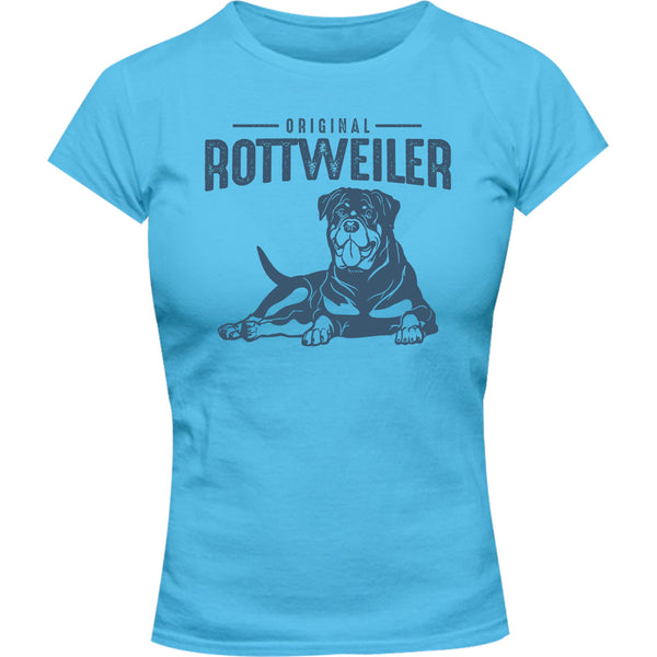 Original Rottweiler - Ladies Slim Fit Tee - Graphic Tees Australia