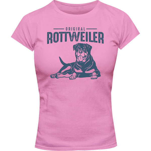 Original Rottweiler - Ladies Slim Fit Tee - Graphic Tees Australia