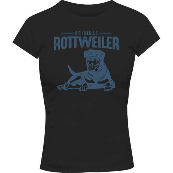Original Rottweiler - Ladies Slim Fit Tee - Graphic Tees Australia