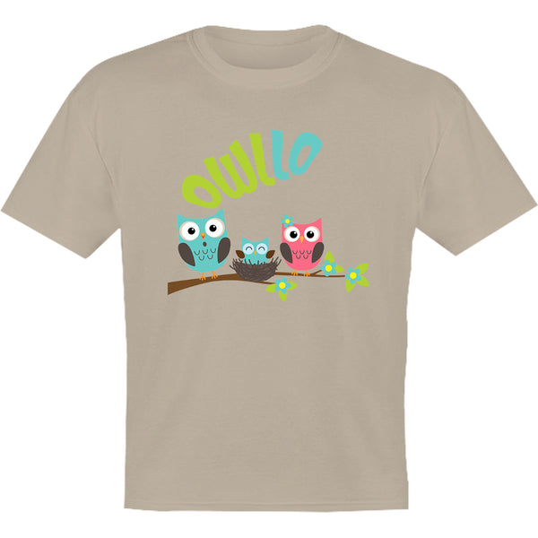 Owllo - Youth & Infant Tee - Graphic Tees Australia