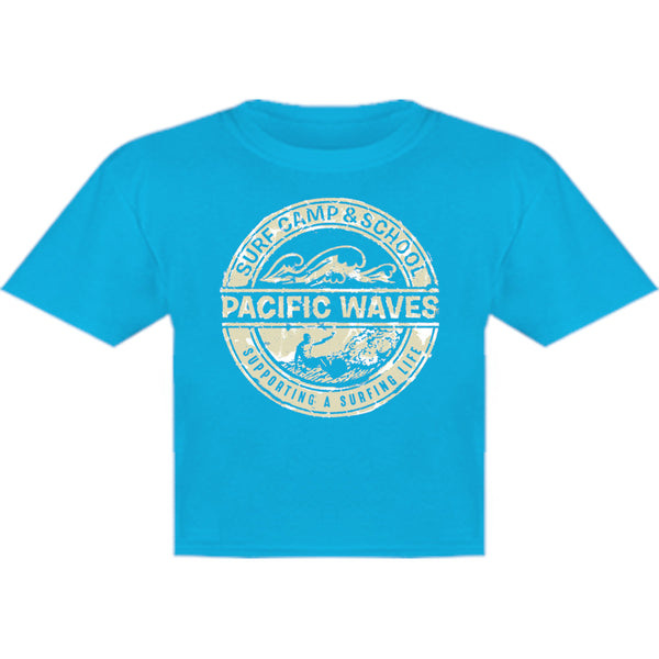 Pacific Waves - Youth & Infant Tee - Graphic Tees Australia