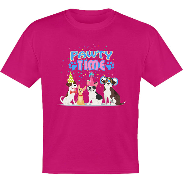 Pawty Time - Youth & Infant Tee - Graphic Tees Australia
