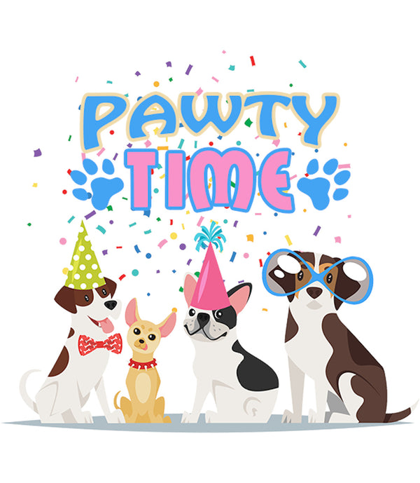 Pawty Time - Youth & Infant Tee - Graphic Tees Australia