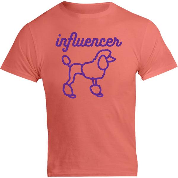 Poodle Influencer - Unisex Tee - Graphic Tees Australia