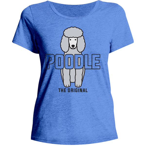 Poodle The Original - Ladies Relaxed Fit Tee - Graphic Tees Australia