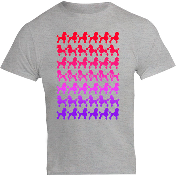 Poodles Silhouette - Unisex Tee - Plus Size