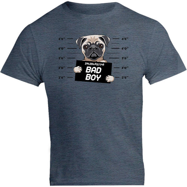 Pug Bad Boy - Unisex Tee - Graphic Tees Australia