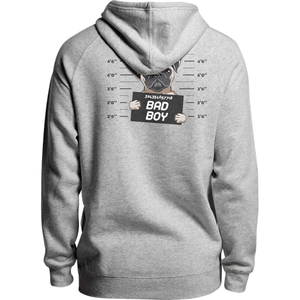 Pug Bad Boy - Unisex Hoodie - Plus Size
