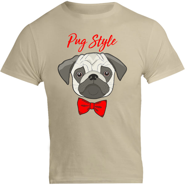 Pug Style - Unisex Tee - Graphic Tees Australia