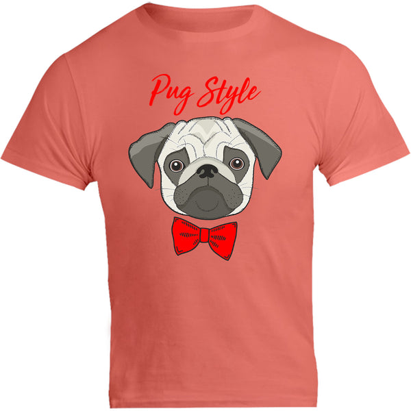 Pug Style - Unisex Tee - Graphic Tees Australia