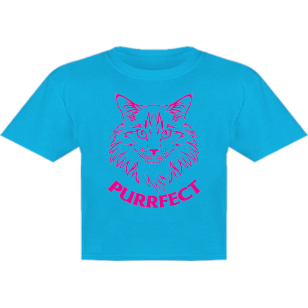 Purrfect - Youth & Infant Tee - Graphic Tees Australia