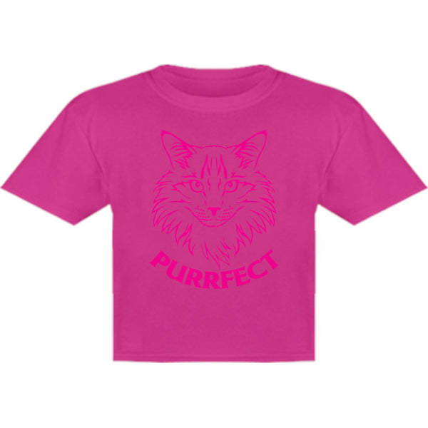 Purrfect - Youth & Infant Tee - Graphic Tees Australia