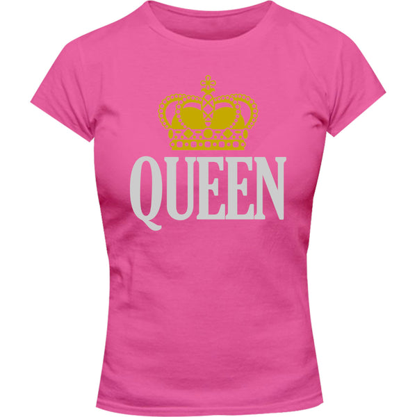Queen - Ladies Slim Fit Tee - Graphic Tees Australia