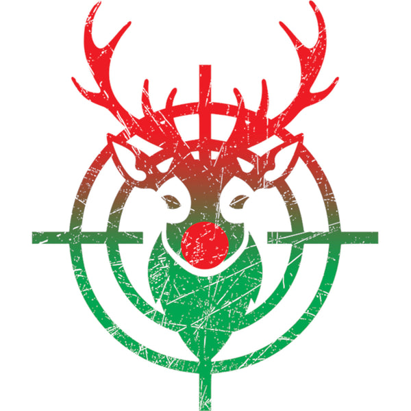 Reindeer Crosshairs - Ladies Relaxed Fit Tee