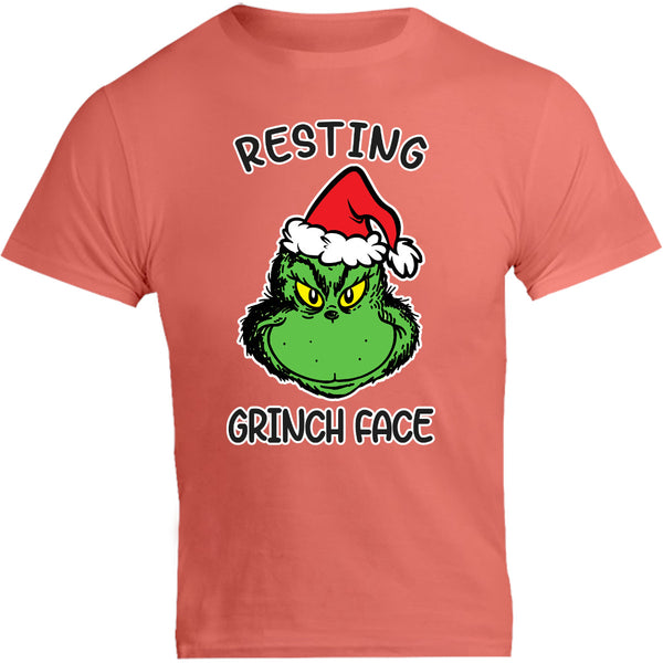 Resting Grinch Face - Unisex Tee