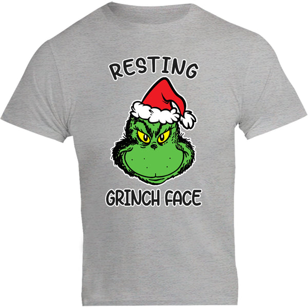 Resting Grinch Face - Unisex Tee