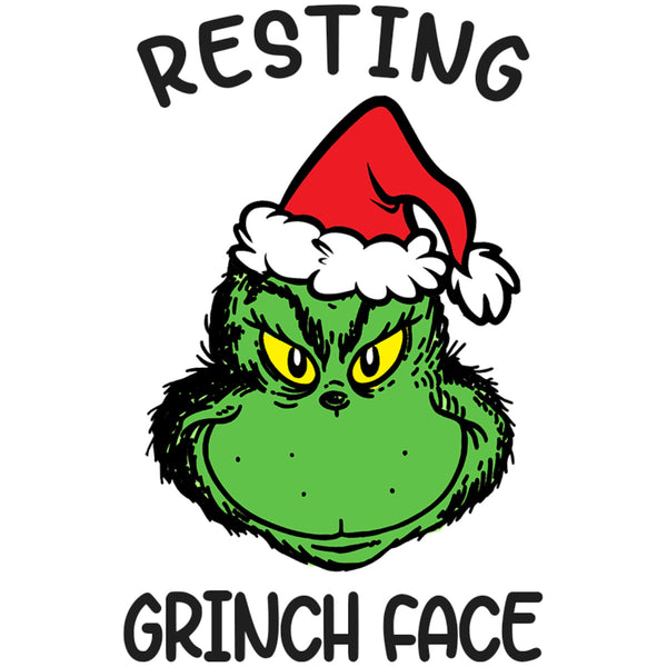 Resting Grinch Face - Ladies Relaxed Fit Tee