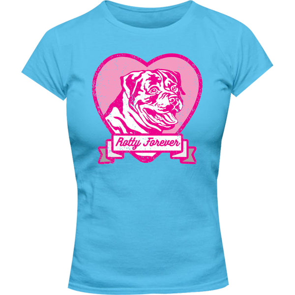 Rotty Forever - Ladies Slim Fit Tee - Graphic Tees Australia