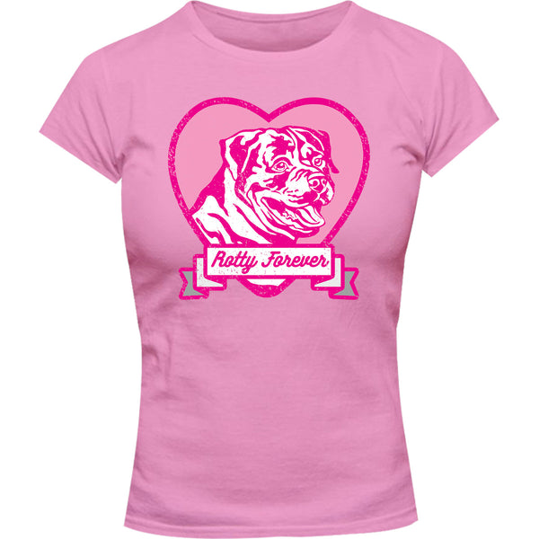 Rotty Forever - Ladies Slim Fit Tee - Graphic Tees Australia