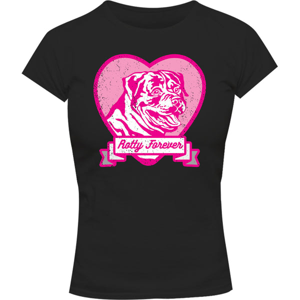 Rotty Forever - Ladies Slim Fit Tee - Graphic Tees Australia