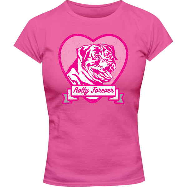Rotty Forever - Ladies Slim Fit Tee - Graphic Tees Australia