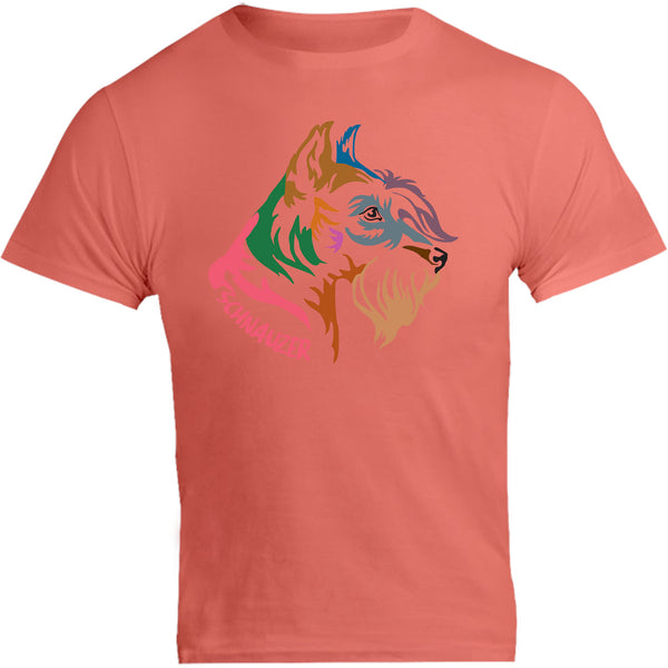 Schnauzer Colourful - Unisex Tee - Graphic Tees Australia