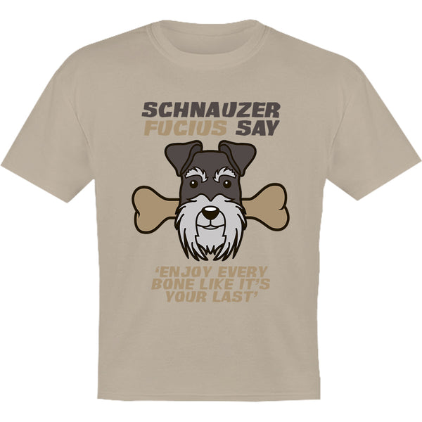Schnauzer Fucius Say - Youth & Infant Tee - Graphic Tees Australia