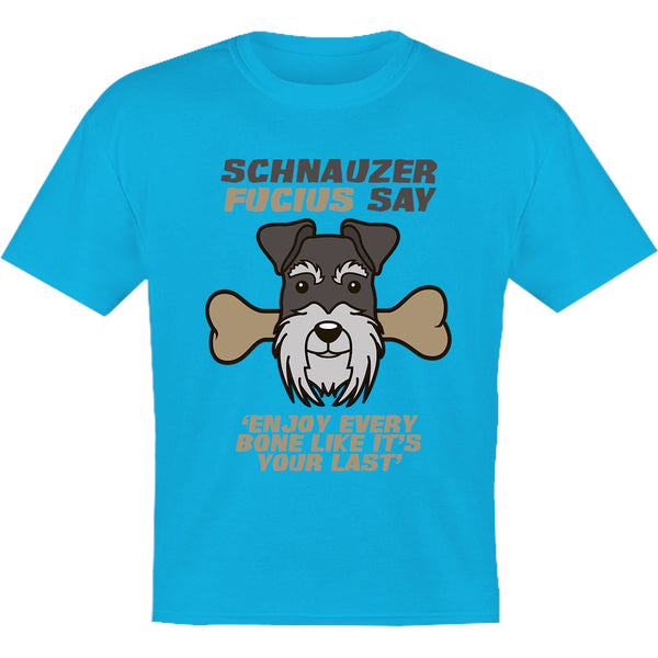 Schnauzer Fucius Say - Youth & Infant Tee - Graphic Tees Australia