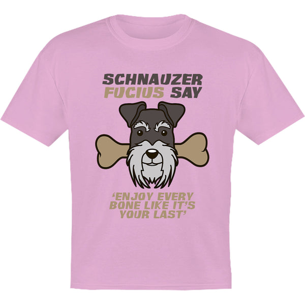 Schnauzer Fucius Say - Youth & Infant Tee - Graphic Tees Australia