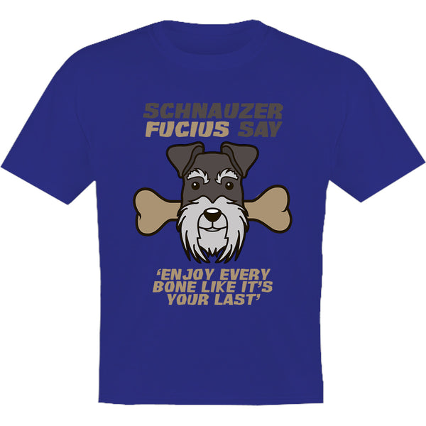 Schnauzer Fucius Say - Youth & Infant Tee - Graphic Tees Australia