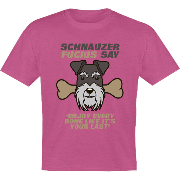 Schnauzer Fucius Say - Youth & Infant Tee - Graphic Tees Australia