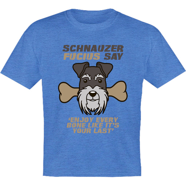 Schnauzer Fucius Say - Youth & Infant Tee - Graphic Tees Australia