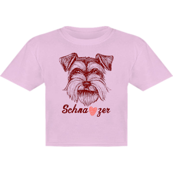 Schnauzer Heart - Youth & Infant Tee - Graphic Tees Australia