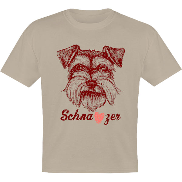 Schnauzer Heart - Youth & Infant Tee - Graphic Tees Australia