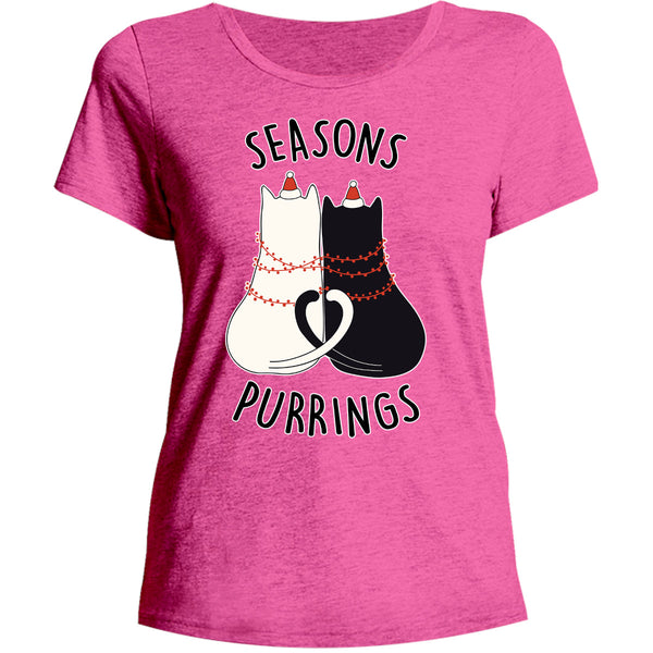 Seasons Purrings - Ladies Relaxed Fit Tee
