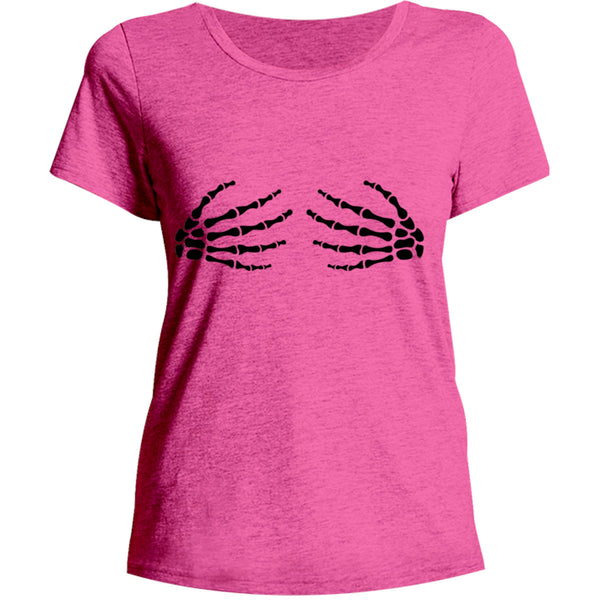 Skeleton Hands - Ladies Relaxed Fit Tee