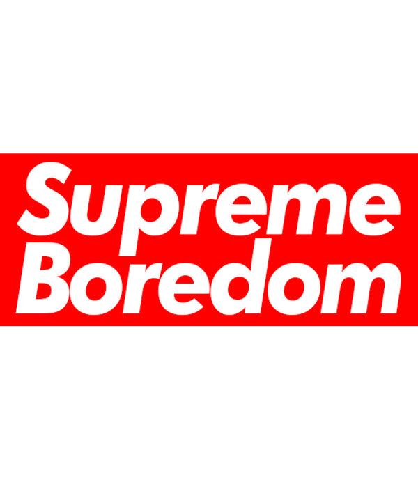 Supreme Boredom - Unisex Tee - Plus Size
