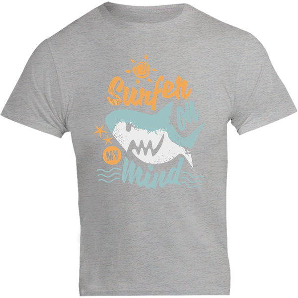 Surfer On My Mind - Unisex Tee - Plus Size