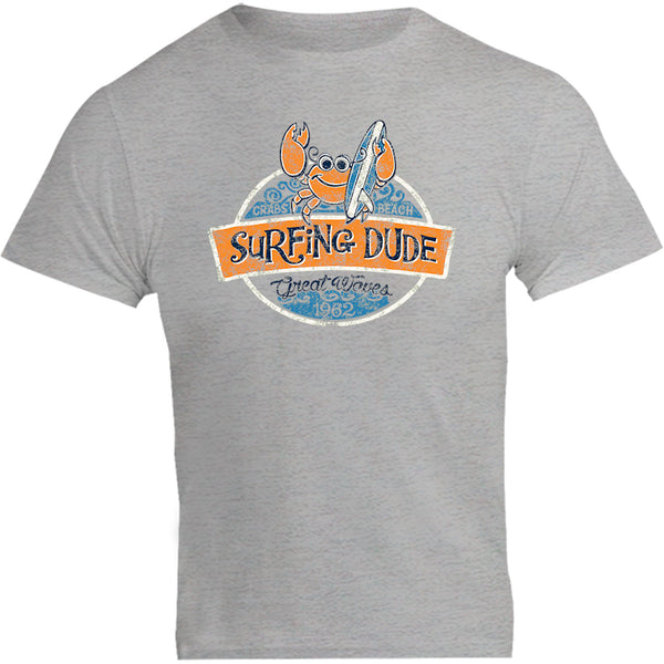 Surfing Dude - Unisex Tee - Plus Size