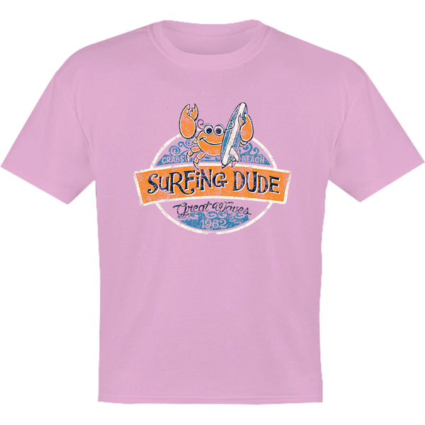 Surfing Dude - Youth & Infant Tee - Graphic Tees Australia