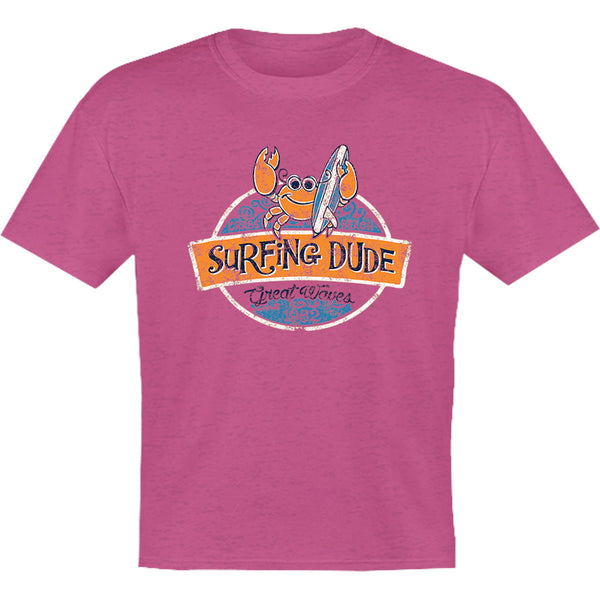 Surfing Dude - Youth & Infant Tee - Graphic Tees Australia