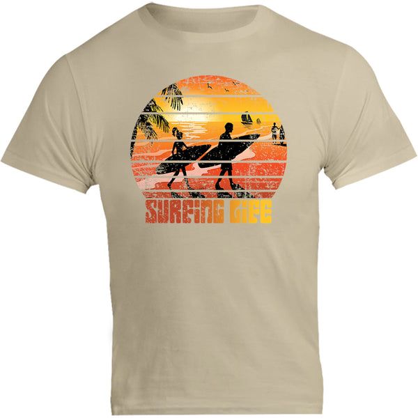 Surfing Life - Unisex Tee - Graphic Tees Australia